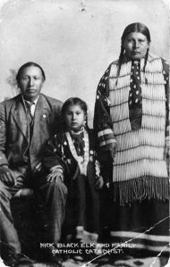 Black Elk, wife, and son